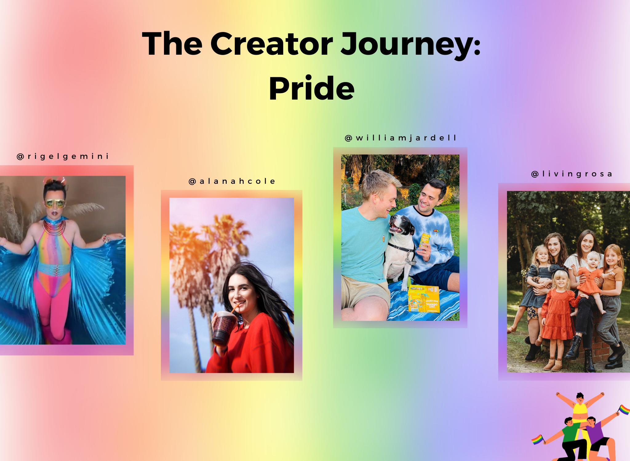 LGBTQIA+ creators pride
