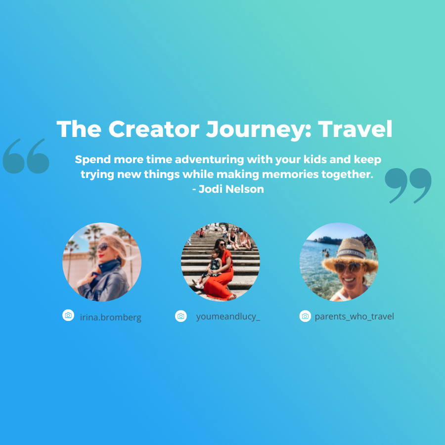 Creator Journey travel creators