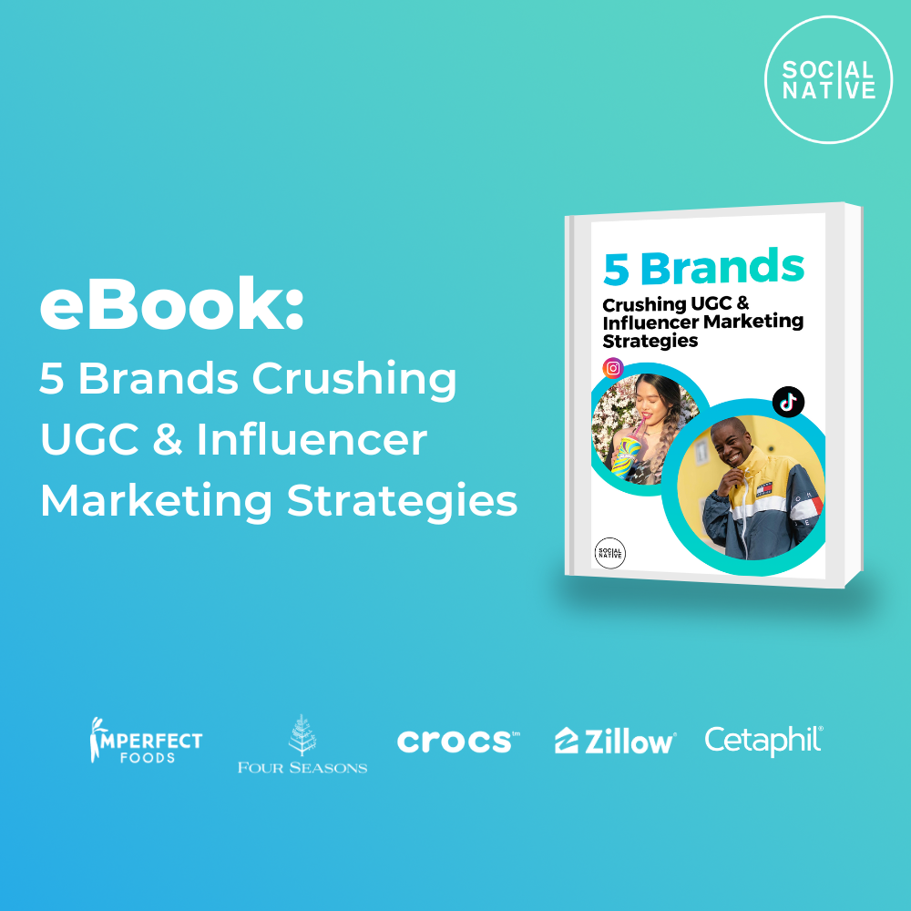 UGC influencer marketing strategies